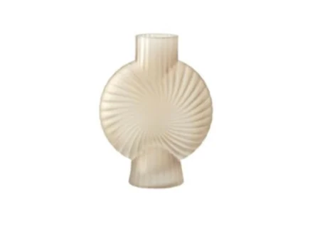 Lene Bjerre, Dornia vase, bark, glas, 15x7x20,5