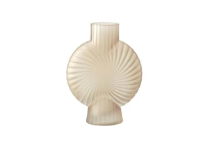 Lene Bjerre, Dornia vase, bark, glas, 15x7x20,5 Lene Bjerre, Dornia vase, bark, glas, 15x7x20,5