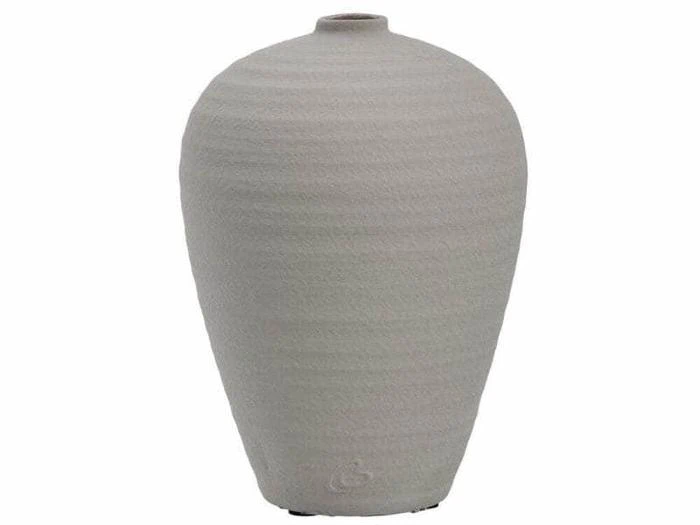 Lene Bjerre, Håndlavet, Catia, Vase, Sølvgrå, Keramik, H:30 x Dia:21 cm Lene Bjerre, Håndlavet, Catia, Vase, Sølvgrå, Keramik, H:30 x Dia:21 cm
