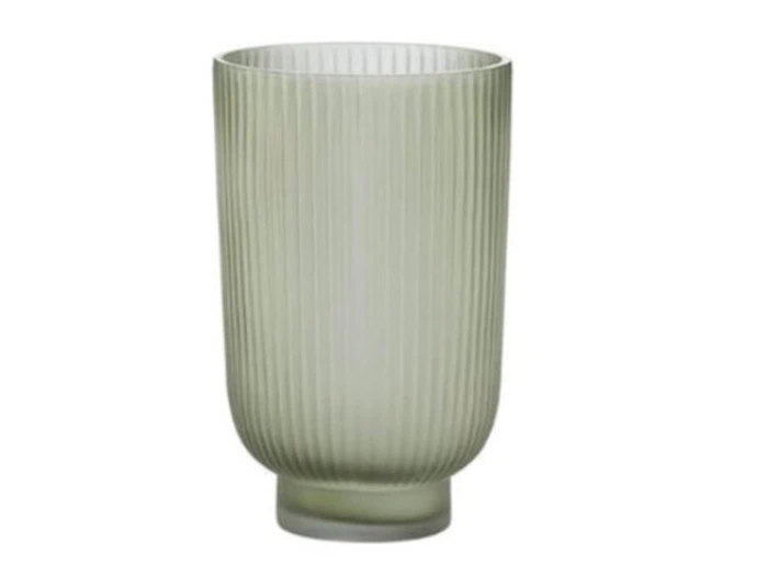 Lene Bjerre, Hermona vase, grøn, glas, 15x23 Lene Bjerre, Hermona vase, grøn, glas, 15x23