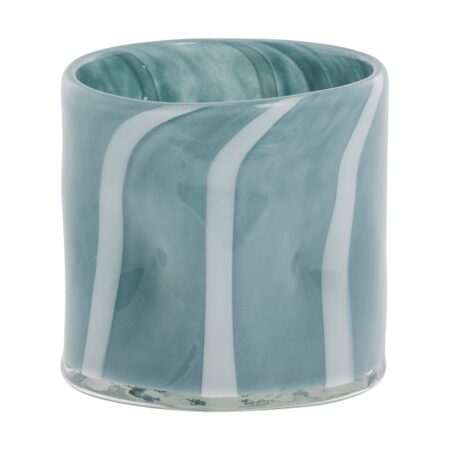Lene Bjerre Marelle vase Ø10 cm Light blue-white
