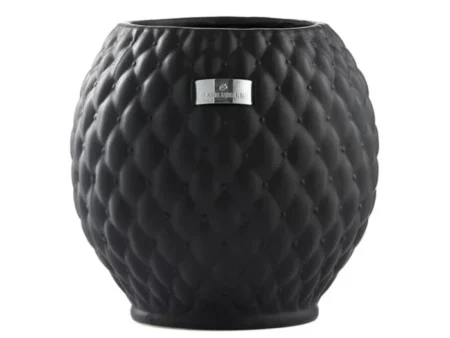 Lene Bjerre, Rosabina skjuler, sort,Ø21xH22 cm
