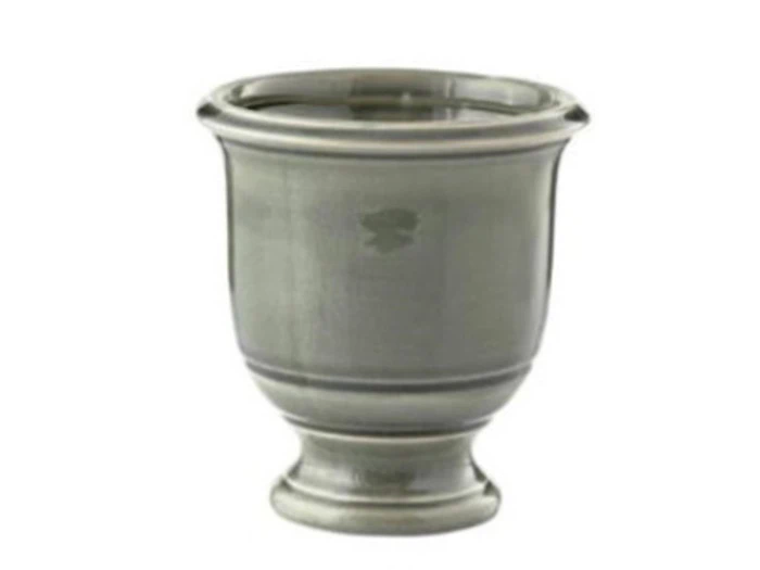 Lene Bjerre, Roselle skjuler, støvet grøn, keramik, H14xØ13 Lene Bjerre, Roselle skjuler, støvet grøn, keramik, H14xØ13