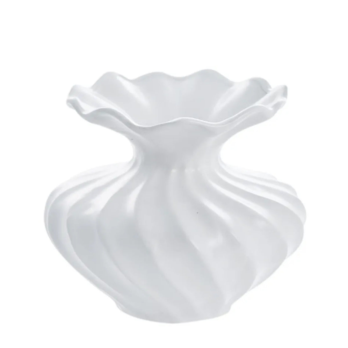 Lene Bjerre Susille vase - 14x16,5 - hvid Lene Bjerre Susille vase - 14x16,5 - hvid