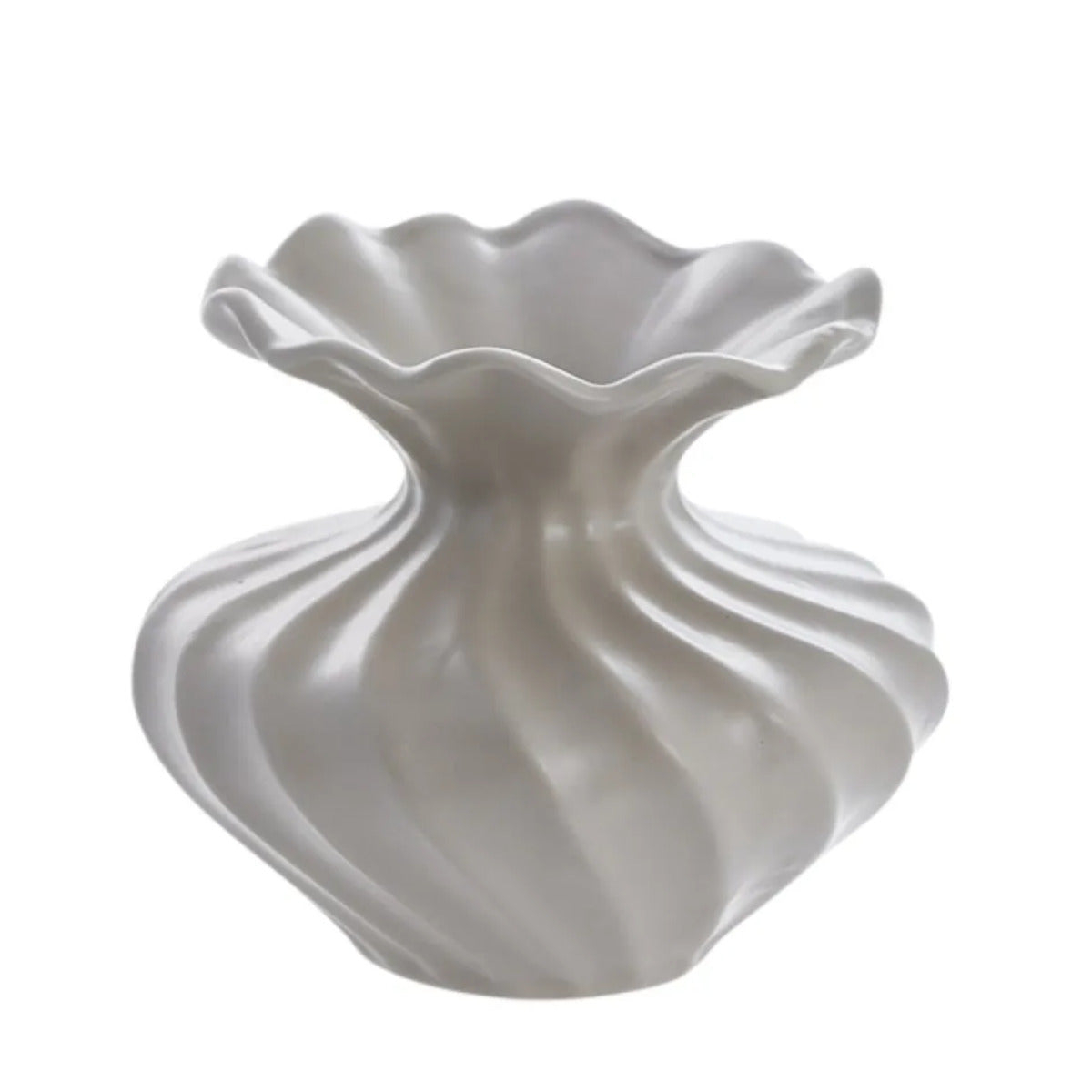 Lene Bjerre Susille vase - 14x16,5 - sand Lene Bjerre Susille vase - 14x16,5 - sand