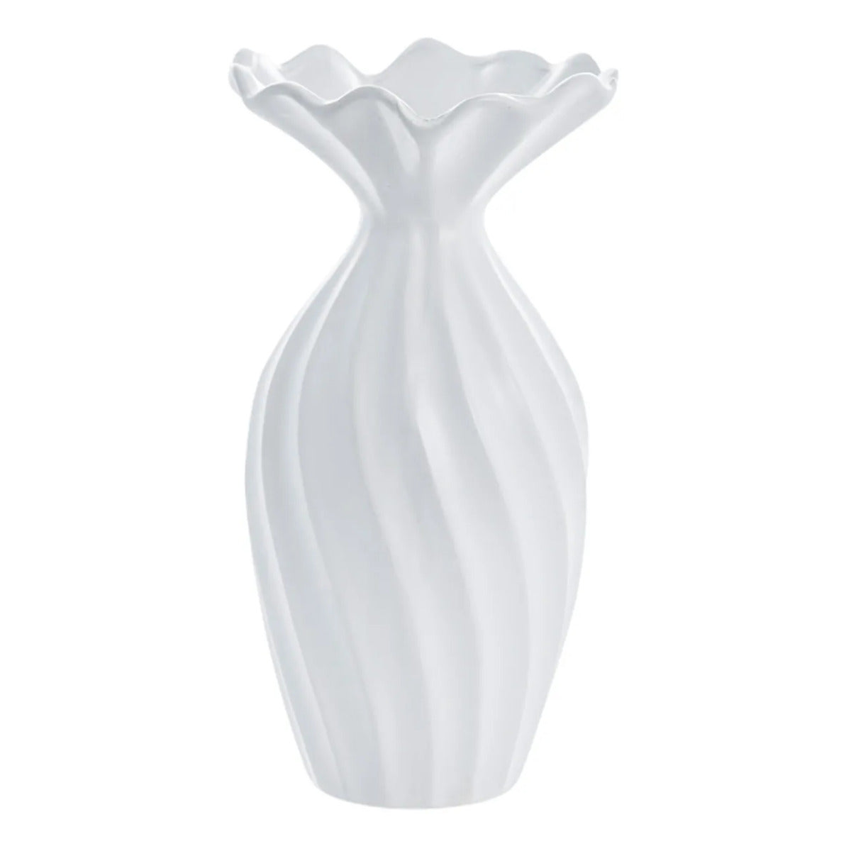 Lene Bjerre Susille vase - 25x13,5 - hvid Lene Bjerre Susille vase - 25x13,5 - hvid