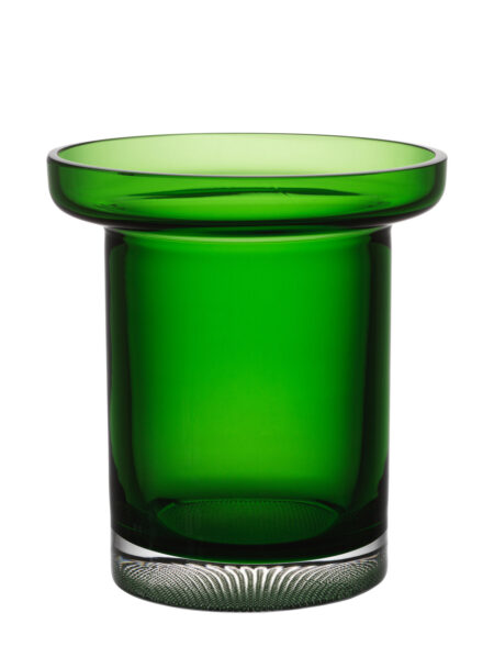 Limelight Tulipan Vase Apple Green H 195Mm Kosta Boda Green