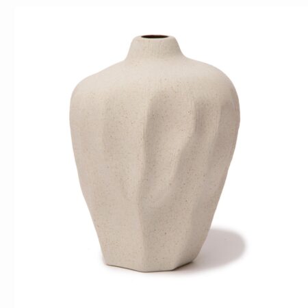 Lindform Flower seed vase Sand white