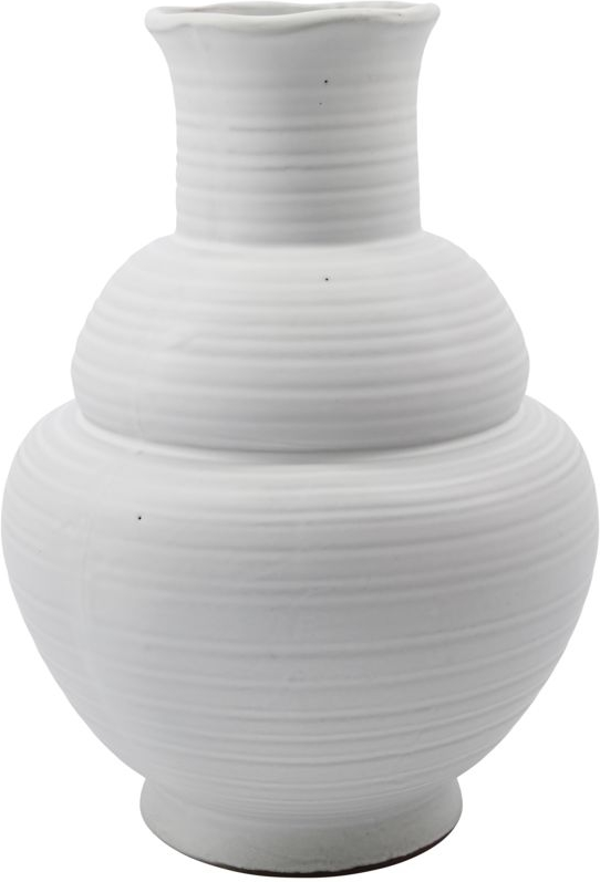 Liva, Vase, hvid Liva, Vase, hvid