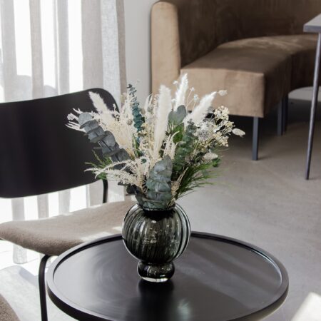 Living Flowers | Meadow Swirl Vase - Grå