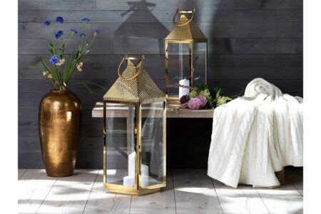 Lorca Vase 27 cm - Guld