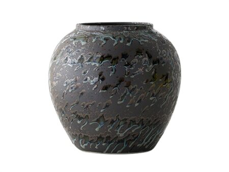 Lotus vase - Sort - 21,5cm - Keramik - House of Sander