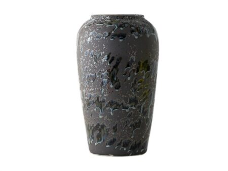 Lotus vase - Sort - 29cm - Keramik - House of Sander