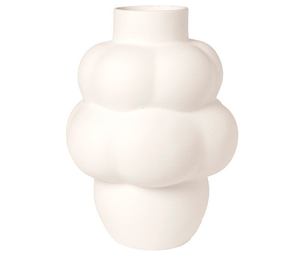 Louise Roe Balloon Ceramic vase - 04 - Grande - Raw White Louise Roe Balloon Ceramic vase - 04 - Grande - Raw White