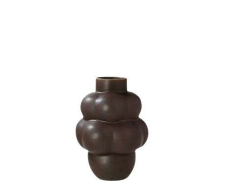 Louise Roe Balloon Ceramic vase - 04 - Petit - Mud Brown