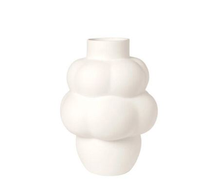 Louise Roe Balloon Ceramic vase - 04 - Petit - Raw White