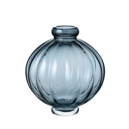 Louise Roe Balloon Vase #01 H: 25 cm - Blue