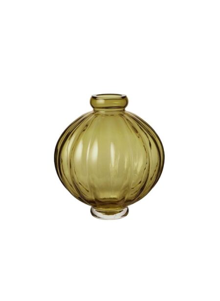 Louise Roe Balloon Vase #01 H: 25 cm - Olive