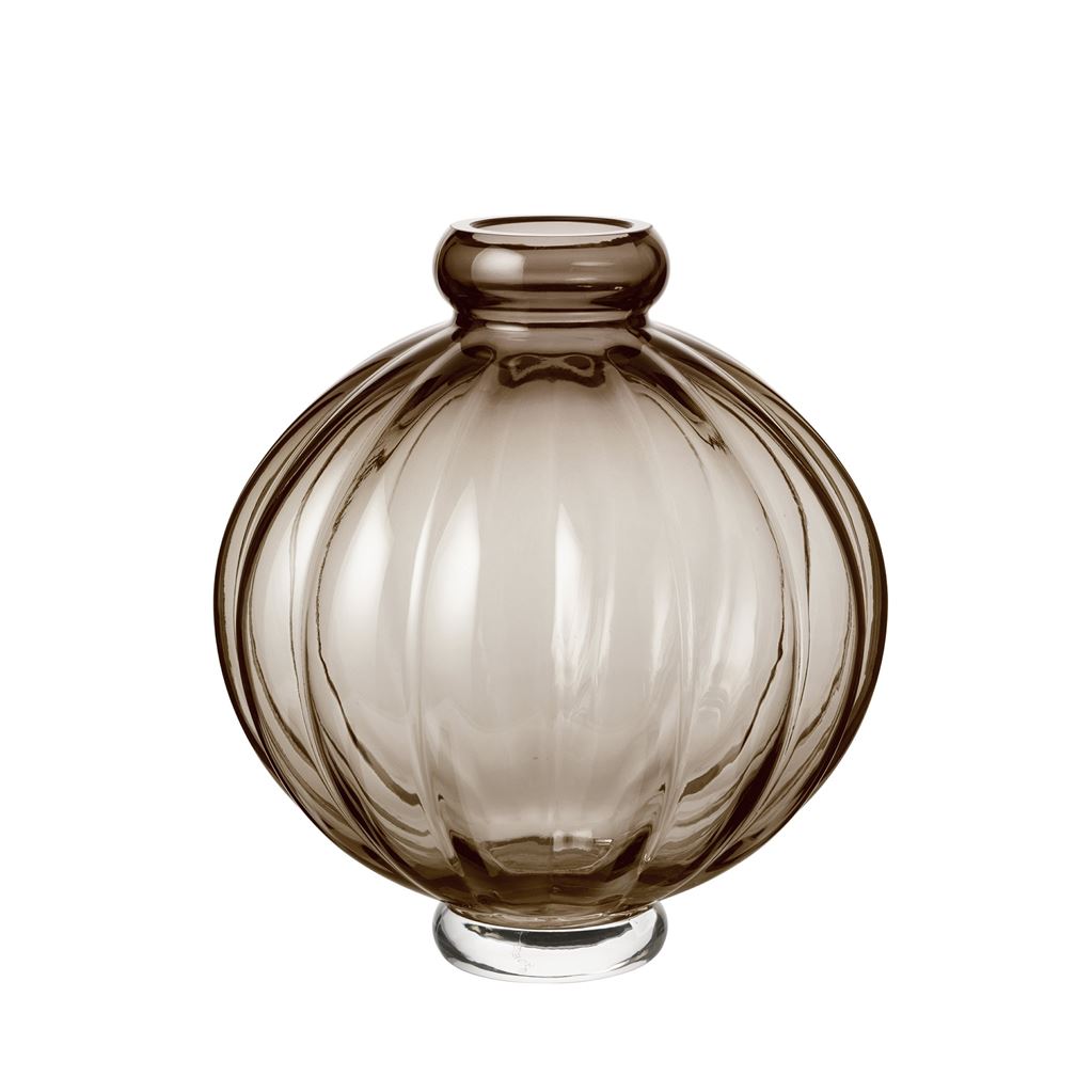 Louise Roe Balloon Vase #01 H: 25 cm - Smoke Louise Roe Balloon Vase #01 H: 25 cm - Smoke