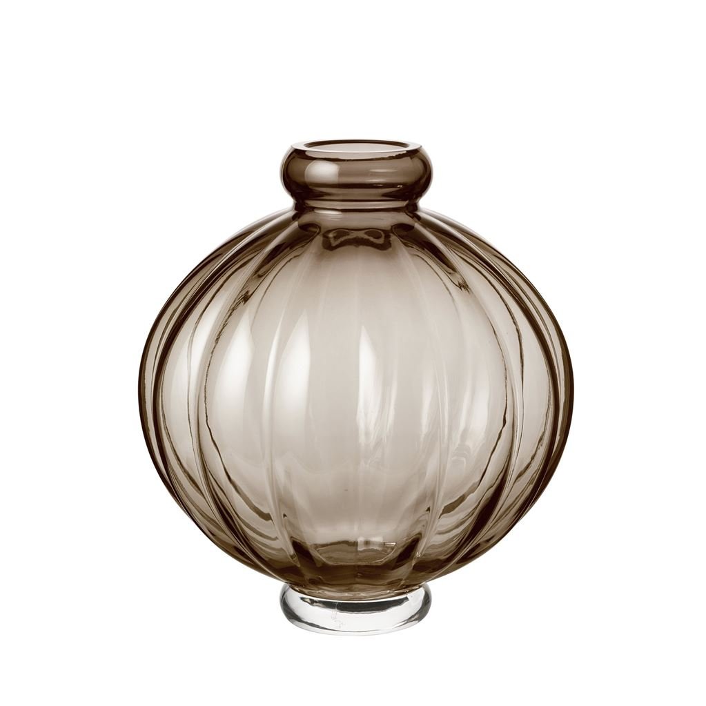 Louise Roe Balloon Vase #01 H: 25 cm - Smoke Louise Roe Balloon Vase #01 H: 25 cm - Smoke