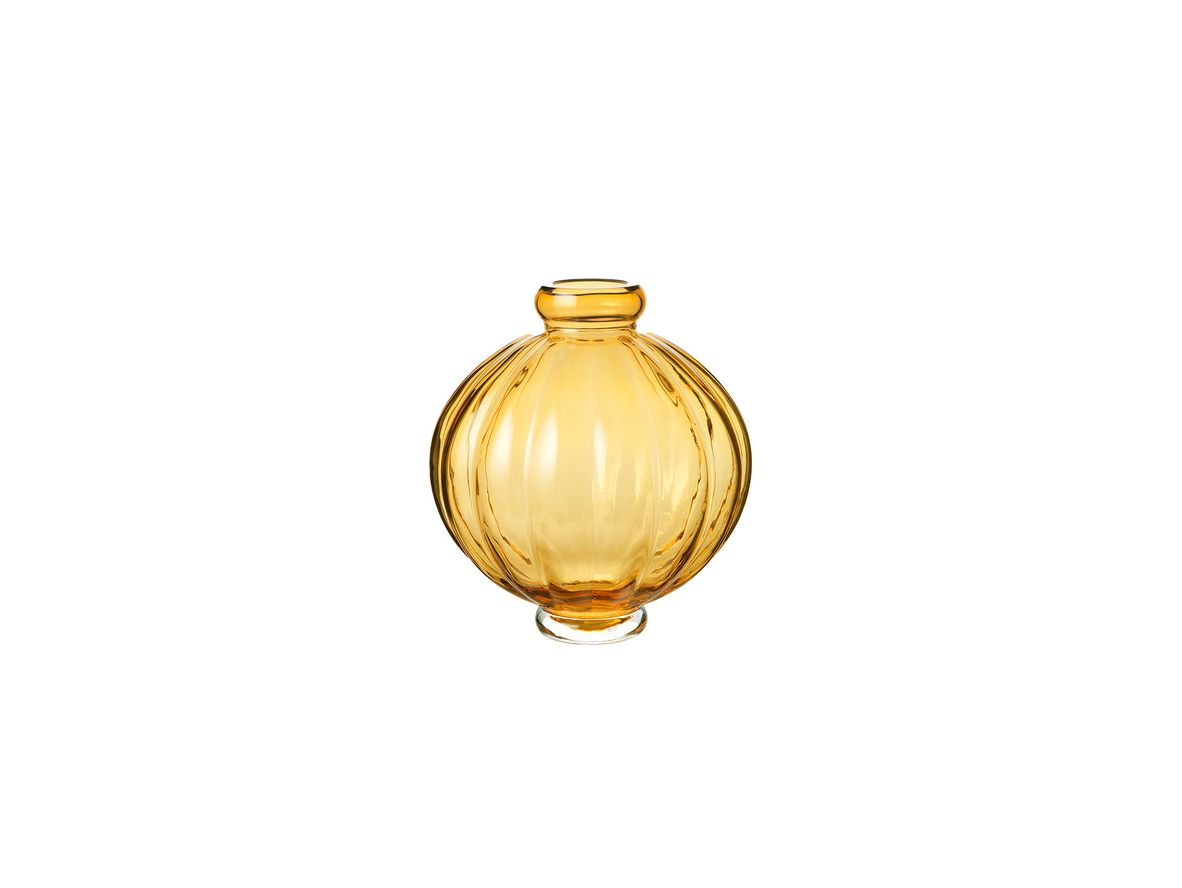 Louise Roe - Balloon Vase 01 - Vase - Amber - Ø6,5-22,5 x H25 cm Louise Roe - Balloon Vase 01 - Vase - Amber - Ø6,5-22,5 x H25 cm