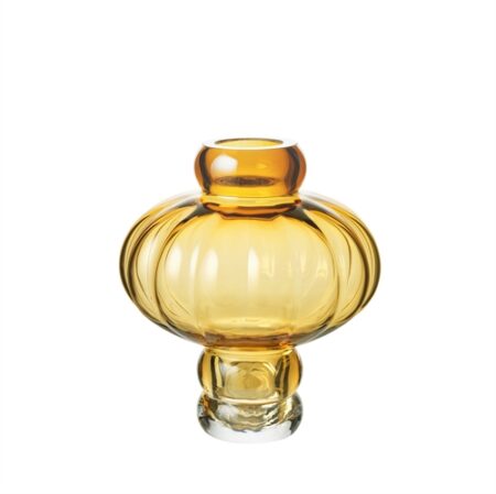 Louise Roe Balloon Vase #02 H: 20 cm - Amber