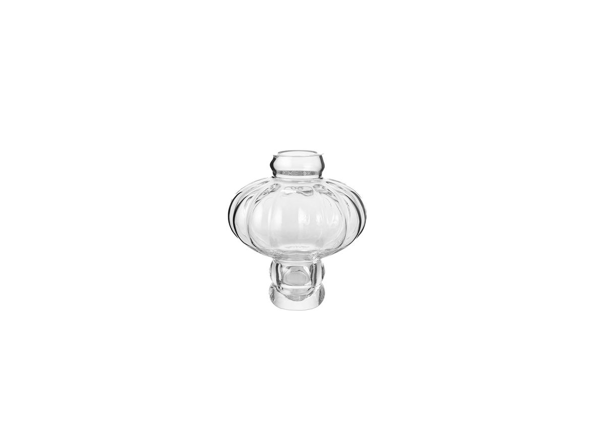 Louise Roe - Balloon Vase 02 - Vase - Clear - Ø6,5-17,5 x H20 cm Louise Roe - Balloon Vase 02 - Vase - Clear - Ø6,5-17,5 x H20 cm