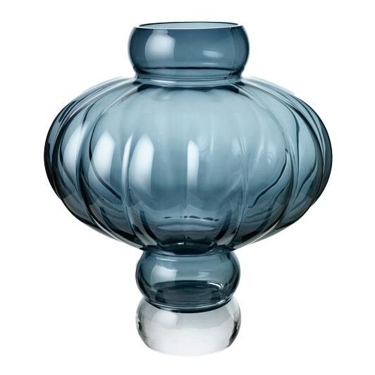 Louise Roe Balloon Vase 03 Blue Louise Roe Balloon Vase 03 Blue