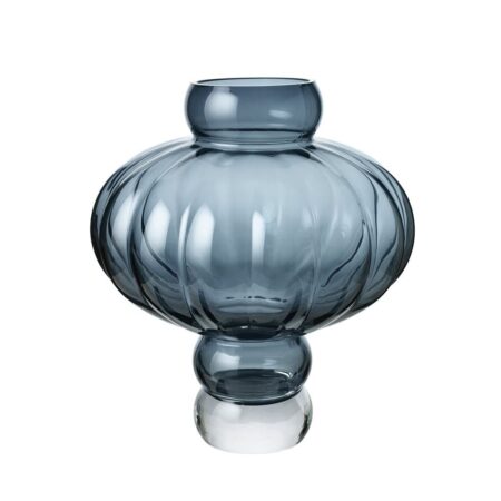 Louise Roe Balloon Vase #03 H: 40 cm - Blue