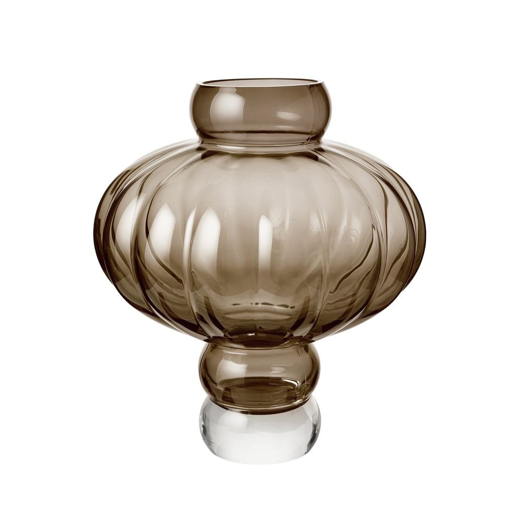 Louise Roe Balloon Vase #03 H: 40 cm - Smoke Louise Roe Balloon Vase #03 H: 40 cm - Smoke