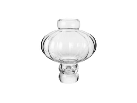 Louise Roe - Balloon Vase 03 - Vase - Clear - Ø13-35 x H40 cm