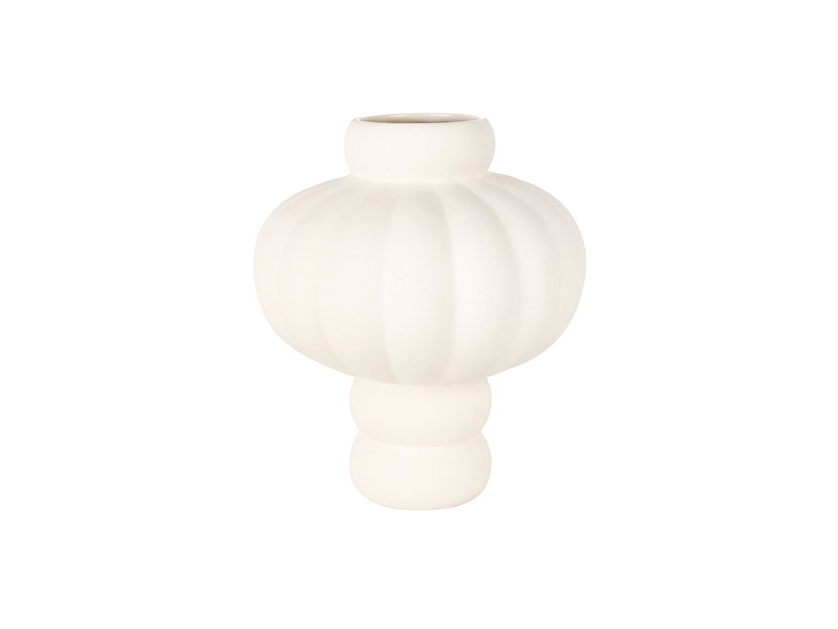 Louise Roe - Balloon Vase 03 - Vase - Raw White - Ø13-35 x H40 cm Louise Roe - Balloon Vase 03 - Vase - Raw White - Ø13-35 x H40 cm