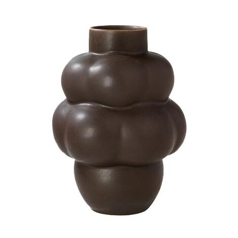 Louise Roe Balloon Vase 04 Ceramic Mud Brown Louise Roe Balloon Vase 04 Ceramic Mud Brown
