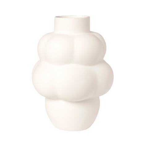 Louise Roe Balloon Vase 04 Ceramic Raw White Louise Roe Balloon Vase 04 Ceramic Raw White