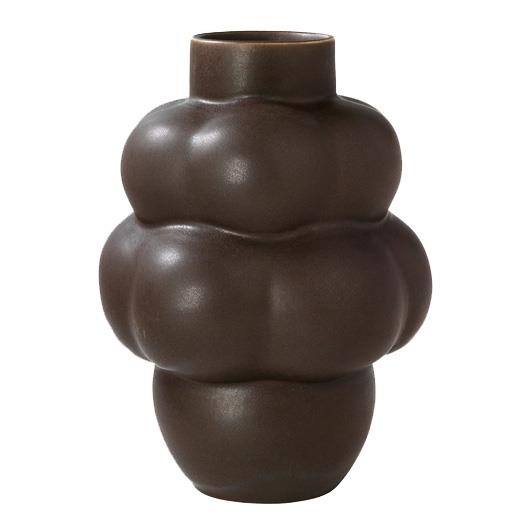 Louise Roe Balloon Vase 04 Grande Mud Brown Louise Roe Balloon Vase 04 Grande Mud Brown