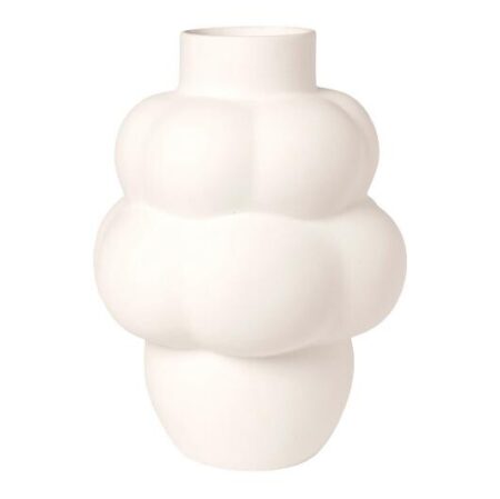 Louise Roe Balloon Vase 04 Grande Raw White