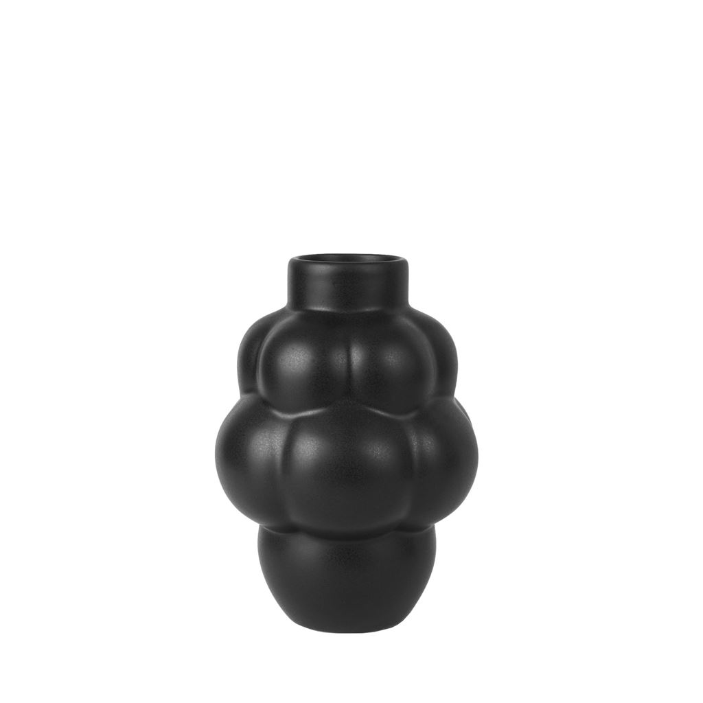 Louise Roe Balloon Vase #04 H: 32 cm - Ink Black Louise Roe Balloon Vase #04 H: 32 cm - Ink Black