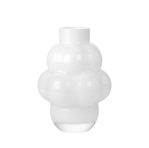 Louise Roe Balloon Vase #04 H: 32 cm - Opal White Louise Roe Balloon Vase #04 H: 32 cm - Opal White