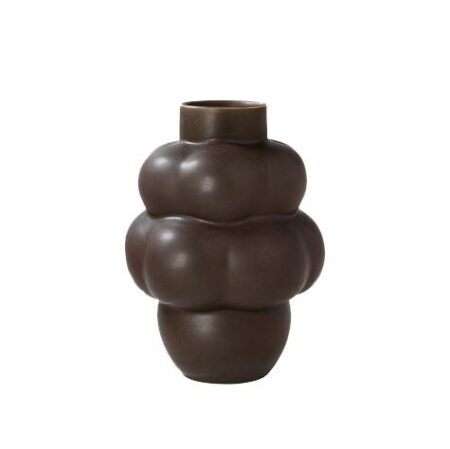 Louise Roe Balloon Vase 04 Petit Mud Brown