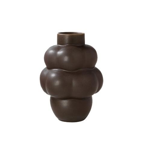 Louise Roe Balloon Vase 04 Petit Mud Brown Louise Roe Balloon Vase 04 Petit Mud Brown