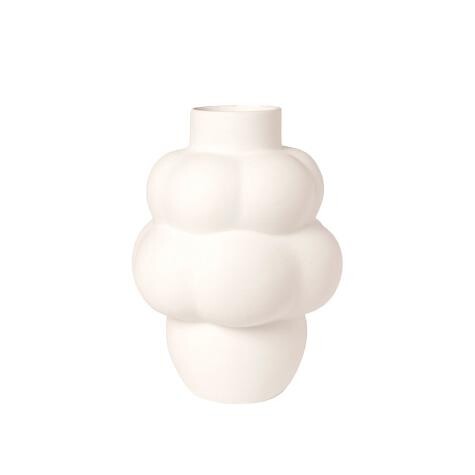 Louise Roe Balloon Vase 04 Petit Raw White Louise Roe Balloon Vase 04 Petit Raw White