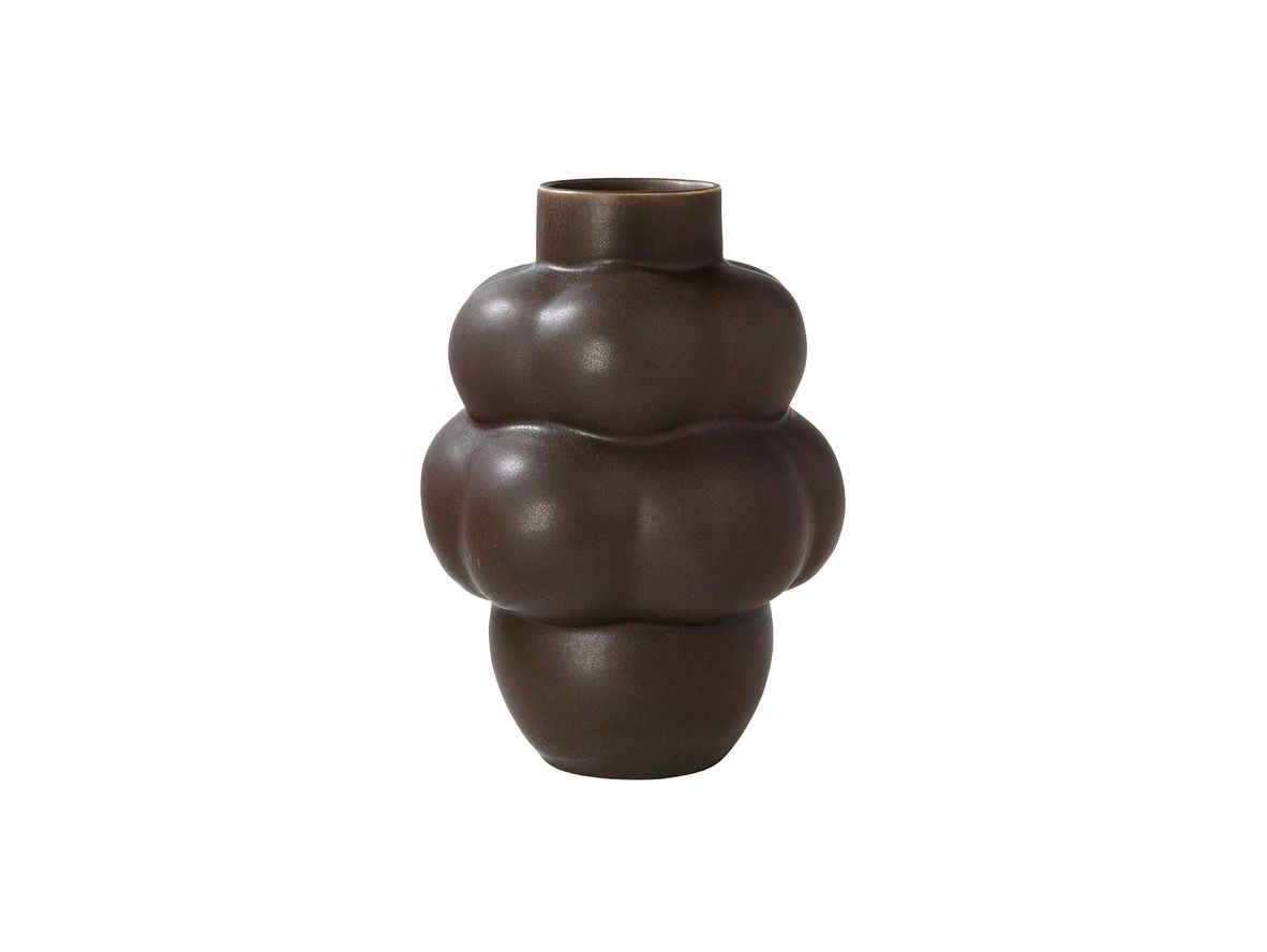 Louise Roe - Balloon Vase 04 - Vase - Grande Mud Brown - Ø13-31 x H42 cm Louise Roe - Balloon Vase 04 - Vase - Grande Mud Brown - Ø13-31 x H42 cm
