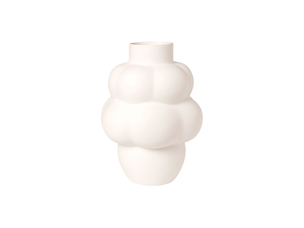 Louise Roe - Balloon Vase 04 - Vase - Grande Raw White - Ø13-31 x H42 cm Louise Roe - Balloon Vase 04 - Vase - Grande Raw White - Ø13-31 x H42 cm