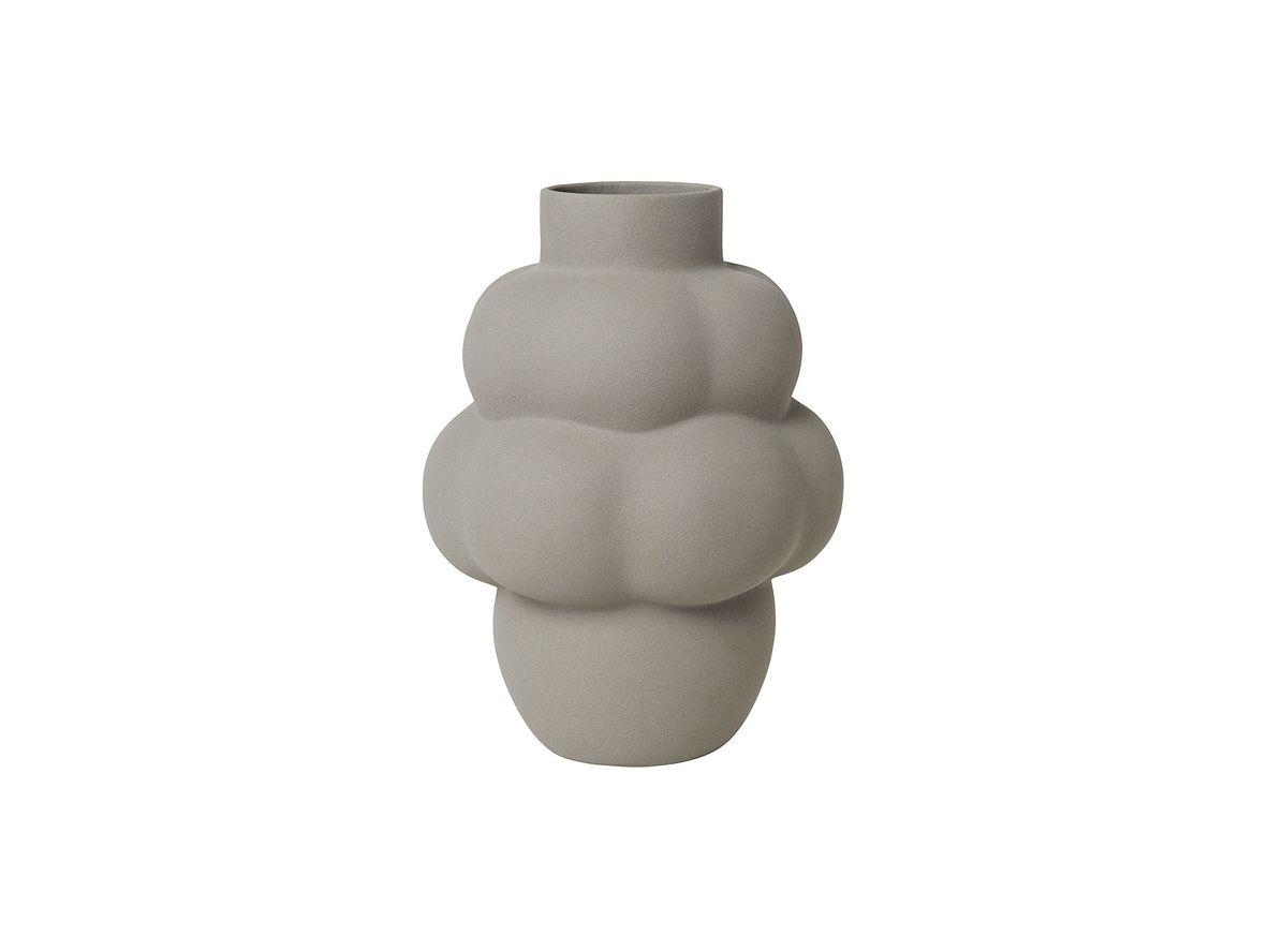 Louise Roe - Balloon Vase 04 - Vase - Grande Sanded Grey - Ø13-31 x H42 cm Louise Roe - Balloon Vase 04 - Vase - Grande Sanded Grey - Ø13-31 x H42 cm