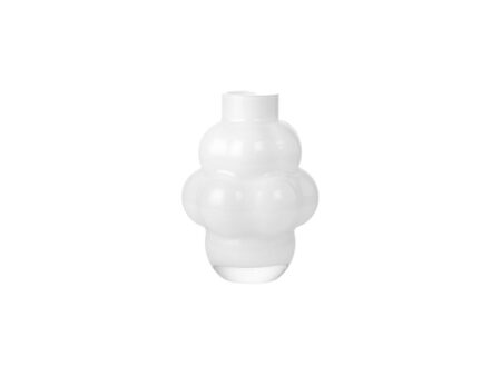 Louise Roe - Balloon Vase 04 - Vase - Opal White - Ø10-24 x H32 cm