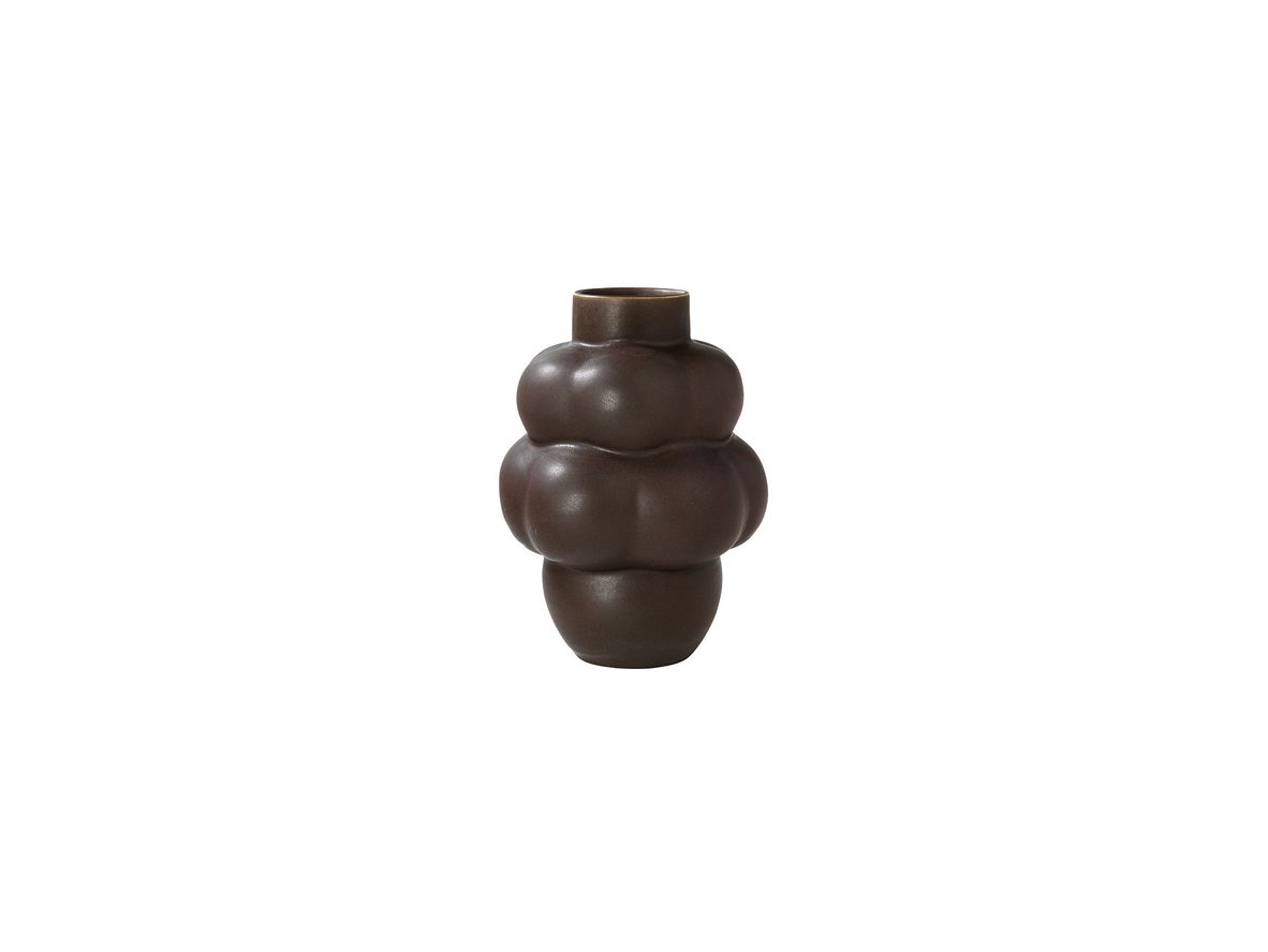 Louise Roe - Balloon Vase 04 - Vase - Petit Mud Brown - Ø6-12 x H18 cm Louise Roe - Balloon Vase 04 - Vase - Petit Mud Brown - Ø6-12 x H18 cm