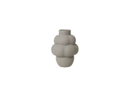 Louise Roe - Balloon Vase 04 - Vase - Petit Sanded Grey - Ø6-12 x H18 cm