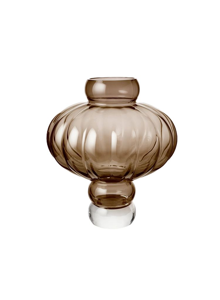 Louise Roe Balloon Vase #08 H: 30 cm - Smoke Louise Roe Balloon Vase #08 H: 30 cm - Smoke