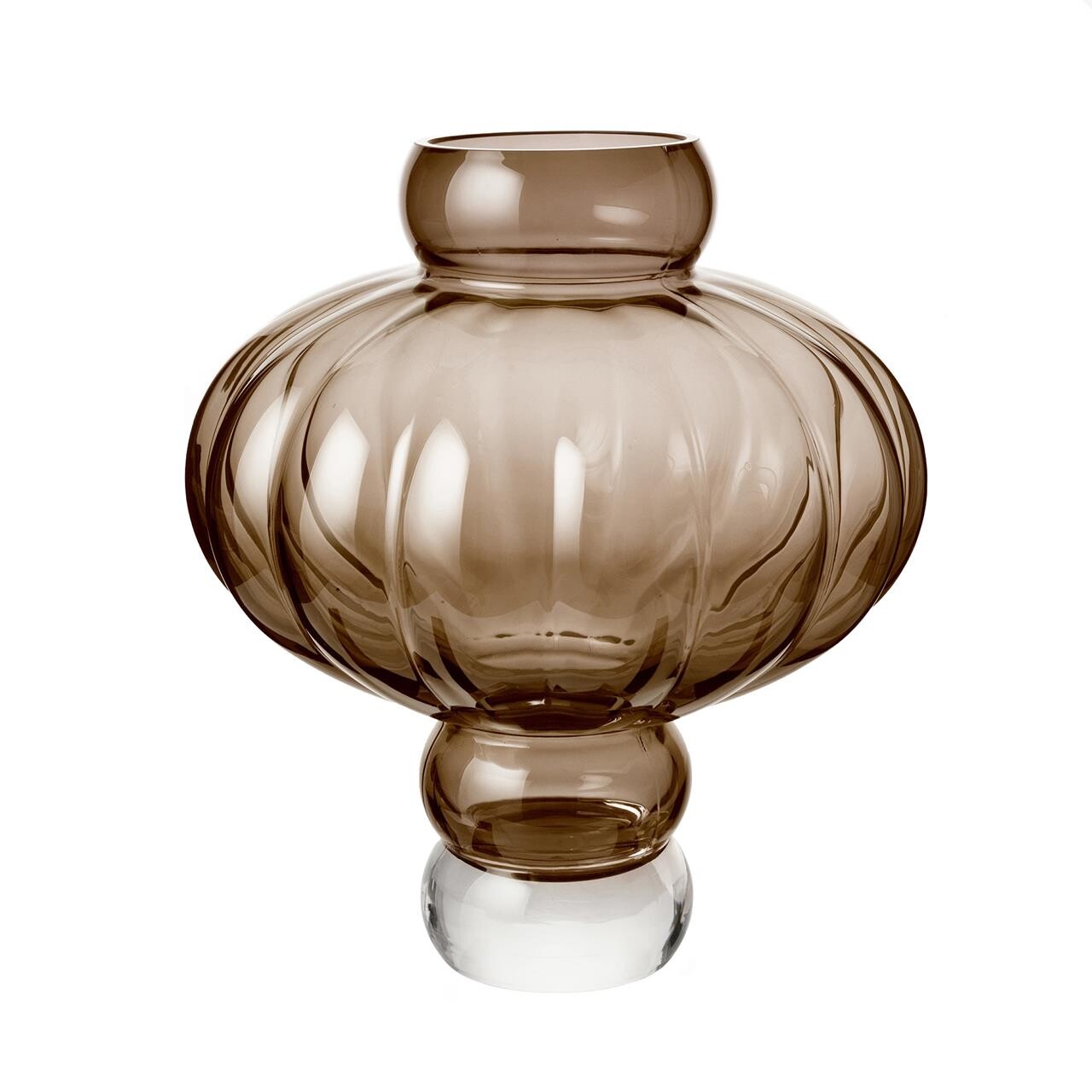 Louise Roe Balloon Vase 08 Smoke Louise Roe Balloon Vase 08 Smoke