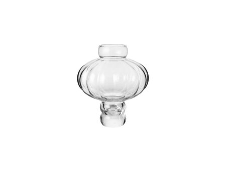 Louise Roe - Balloon Vase 08 - Vase - Clear - Ø10-26 x H30 cm